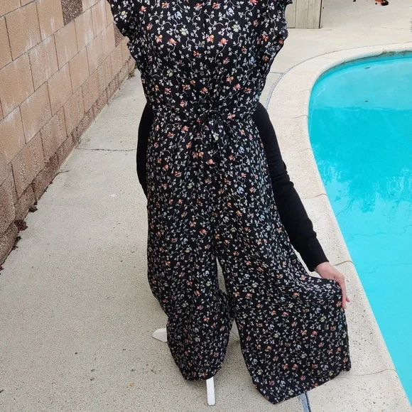 Rebecca Taylor SL Vine Jumpsuit - Size 10 - Picture 5 of 14